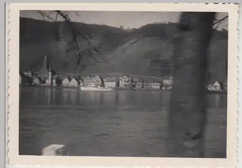 (F29050) Orig. Foto Burgen an der Mosel, Panorama 1940