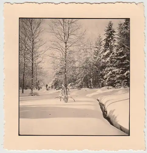 (F29048) Orig. Foto Riesweiler im Hunsrück im Winter 1940
