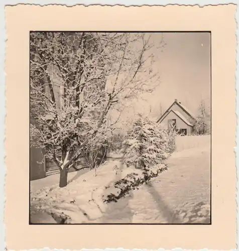 (F29043) Orig. Foto Riesweiler im Hunsrück im Winter 1940