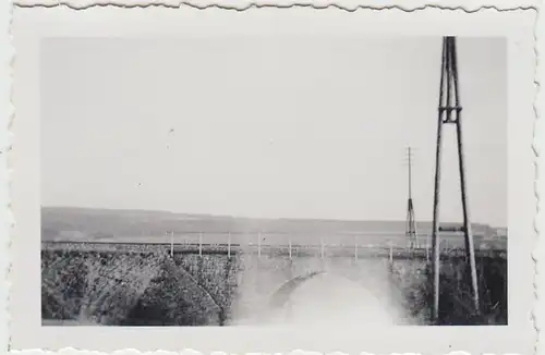 (F29003) Orig. Foto Brücke im Pfalzfeld nach Norath 1940