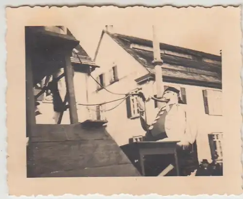 (F28645) Orig. Foto Rottenburg, Festumzug zum Karneval 1930er