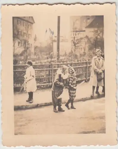 (F28636) Orig. Foto Rottenburg, Festumzug zum Karneval 1930er