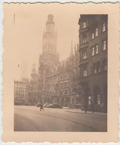 (F28613) Orig. Foto München, Rathaus 1930er
