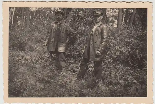 (F28496) Orig. Foto Magdeburg, Männer beim Felsenberg 1937