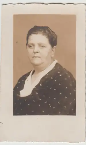 (F28454) Orig. Foto Porträt einer Dame 1930er