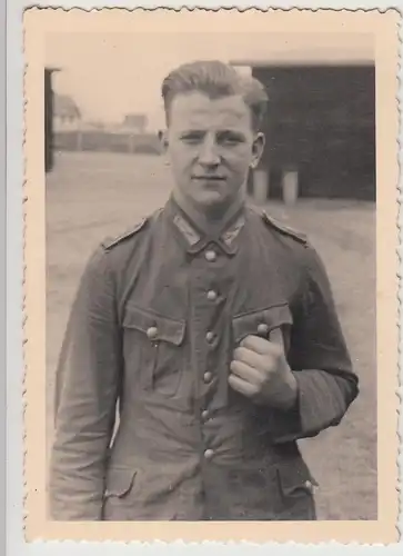 (F28431) Orig. Foto deutscher Soldat in Magdeburg 1935