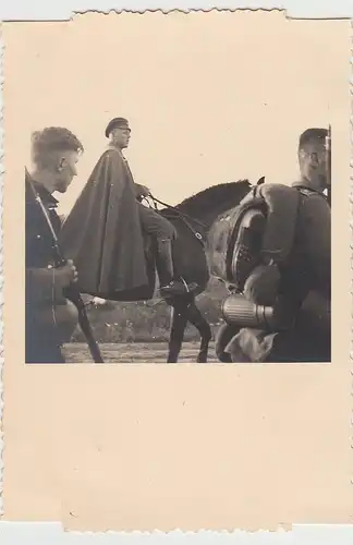 (F28415) Orig. Foto Munsterlager, Soldaten zu Pferd 1935