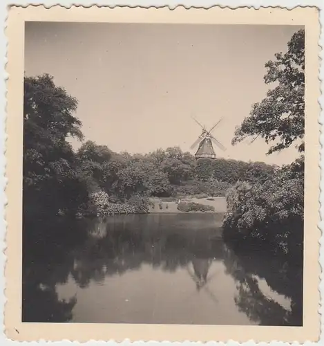 (F28401) Orig. Foto Truppenübungsplatz Munsterlager, Windmühle 1935