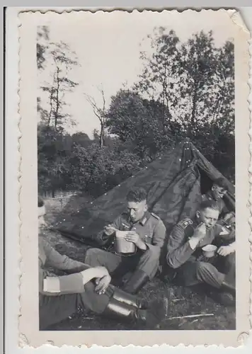 (F28398) Orig. Foto Truppenübungsplatz Munsterlager, Zelten im Felde 1935