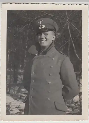 (F28341) Orig. Foto Soldat W. Glatz im Freien, Altes Lager 1935