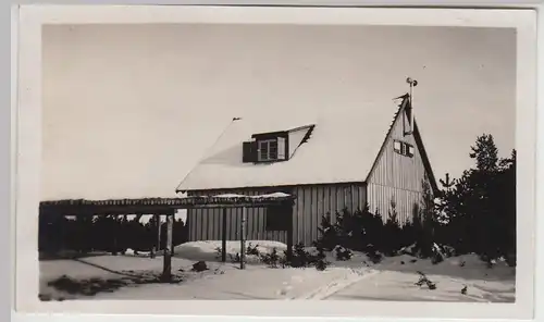 (F28324) Orig. Foto Haus am Klippeneck, z.Z. Fliegerlager Segelflieger 1933