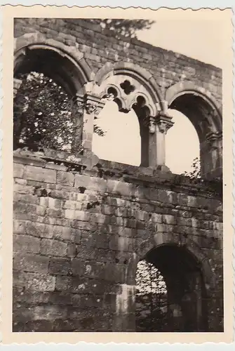 (F28270) Orig. Foto Burg Wildenberg (Kirchzell), Detail 1956