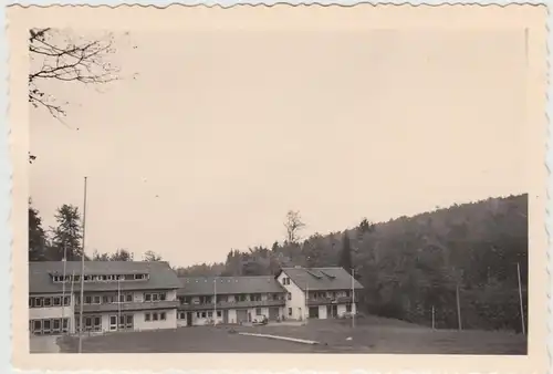 (F28262) Orig. Foto Seckach, Jugenddorf Klinge 1956