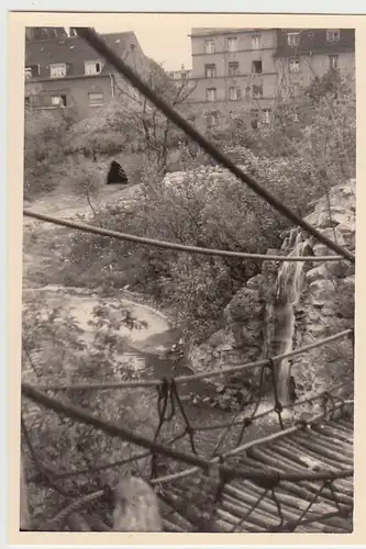 (F28249) Orig. Foto Mannheim, Partie am Erlenhof 1956