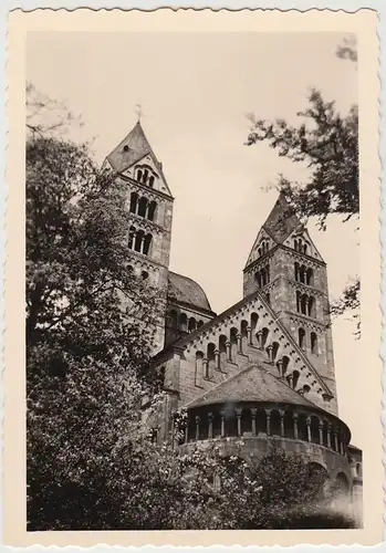 (F28243) Orig. Foto Speyer, Dom 1956