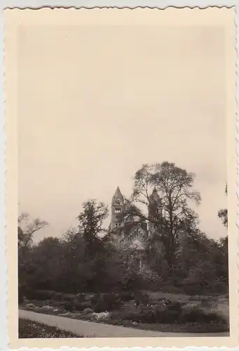 (F28242) Orig. Foto Speyer, Blick zum Dom 1956
