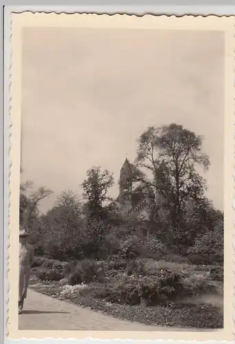 (F28241) Orig. Foto Speyer, Blick zum Dom 1956