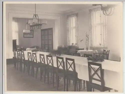 (F28190) Orig. Foto Berlin, Kinderkrankenhaus Mariendorfer Weg, Speisesaal 1946