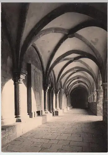 (F2819) Orig. Foto Naumburg, Dom, Kreuzgang, 1963