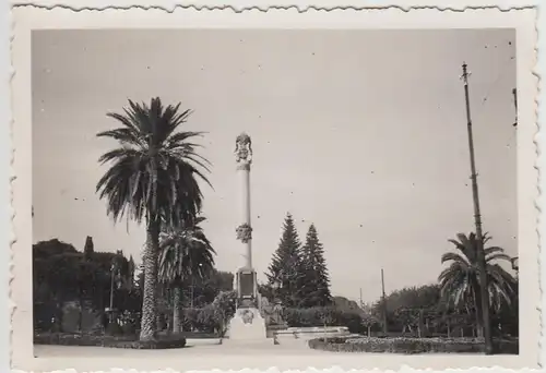 (F27855) Orig. Foto Frascati, Denkmal 1938