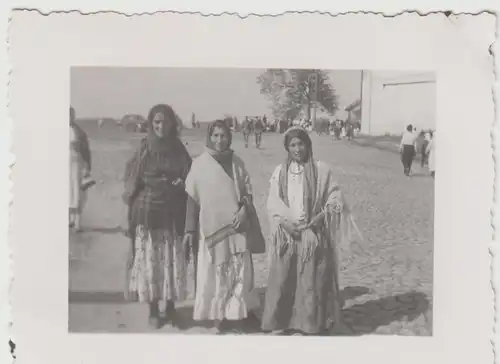 (F27704) Orig. Foto russische Bauernfrauen, Ostfront 1930/40er