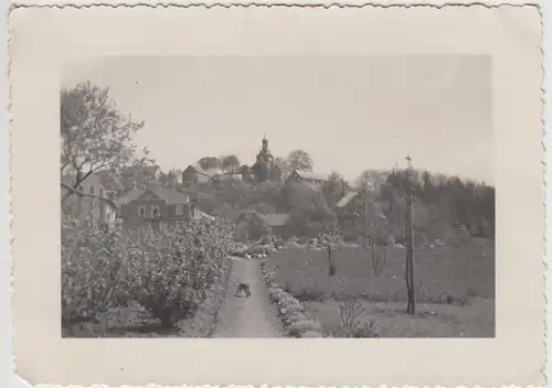 (F27676) Orig. Foto Ort möglicherweise bei Wildflecken 1938