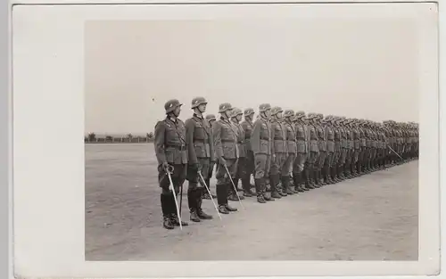 (F27658) Orig. Foto Frankfurt-Bonames, Rekrutenvereidigung 1938