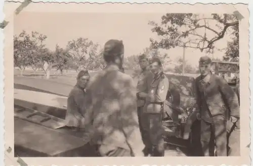 (F27598) Orig. Foto deutsche Soldaten in Russland 1941