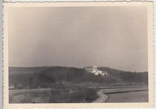 (F27437) Orig. Foto Donaustauf, Blick zur Walhalla 1930er