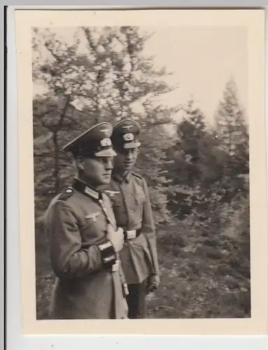 (F27357) Orig. Foto deutsche Soldaten im Freien 1939