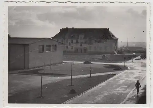 (F27217) Orig. Foto Kaserne Mühlhausen, 1938