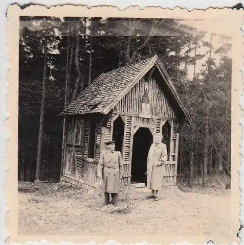 (F27182) Orig. Foto Harzgerode, an der Paul Krause Hütte 1958