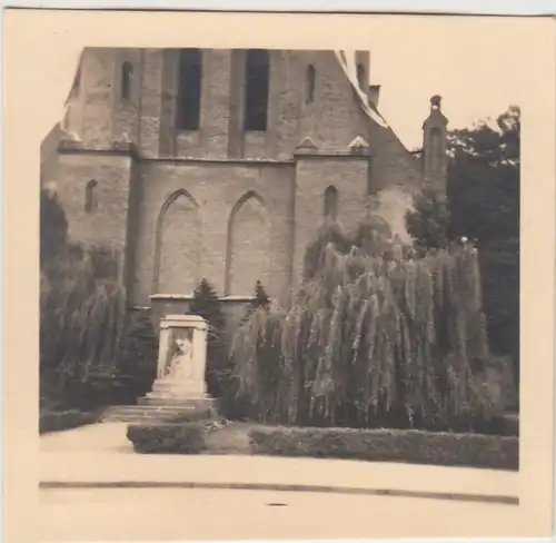 (F27140) Orig. Foto Kyritz, Kirche 1956