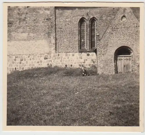 (F27114) Orig. Foto Rerik, Partie Kirche 1956