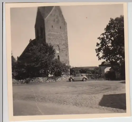 (F27107) Orig. Foto Rerik, Kirche 1956