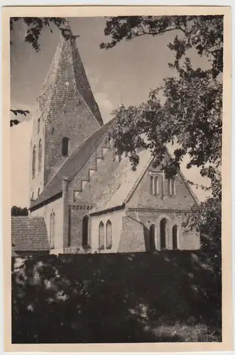 (F27106) Orig. Foto Rerik, Kirche 1956