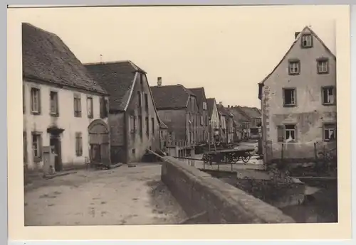 (F26788) Orig. Foto verlassener Ort im 2. WK 1940