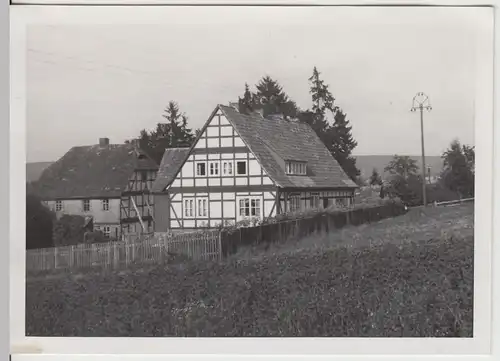 (F26494) Orig. Foto Wambeck, Revierförstergehöft um 1950