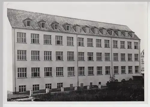 (F26470) Orig. Foto Darmstadt, Staatsbauschule, Wiederauf- o. Neubau 1945-50