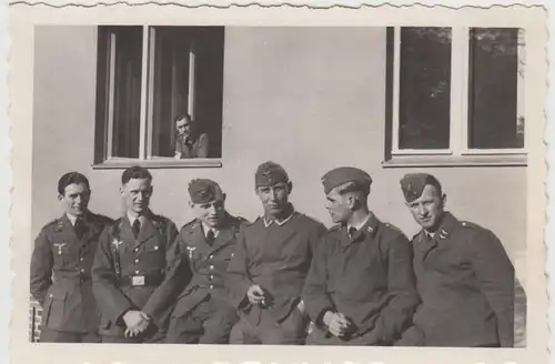 (F26438) Orig. Foto Luftwaffe Soldaten in Cottbus 1936