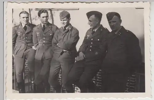 (F26435) Orig. Foto Luftwaffe Soldaten in Cottbus 1936