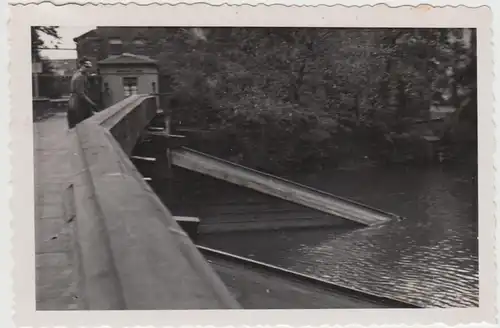 (F26404) Orig. Foto Brücke über die Spree 1936