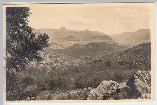 (F2635) Orig. Foto Grand Canyon, Kalifornien, 1927