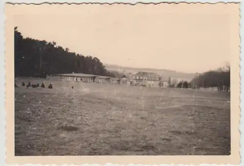 (F26348) Orig. Foto Halberstadt, Barackenlager der Luftwaffe 1935