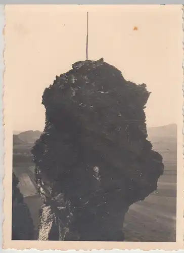 (F26303) Orig. Foto Kamelfelsen bei Halberstadt 1935