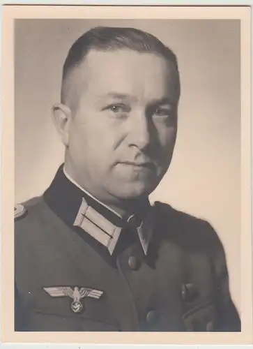 (F26113) Orig. Foto Porträt deutscher Soldat, Linz a.D. 1943