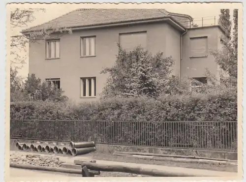 (F26063) Orig. Foto Eckernförde, neues Wohnhaus (Prinzenstraße 7?) 1940/50er
