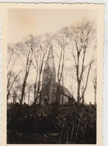 (F26057) Orig. Foto Eckernförde, Kirche 1953