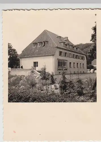 (F26049) Orig. Foto Timmendorferstrand, Hotel Pension Kurhaus 1951