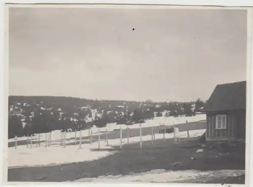 (F26015) Orig. Foto Blick zur Reifträgerbaude (Schronisko na Szrenicy) 1931